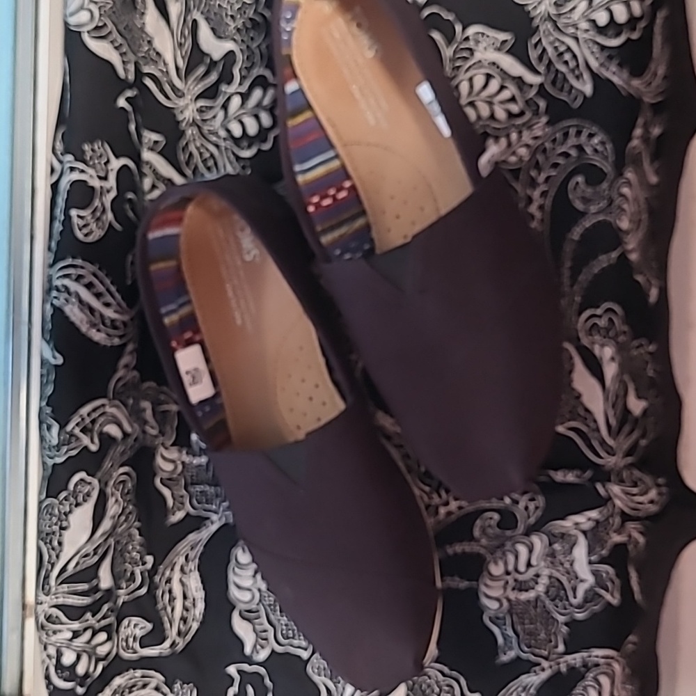 TOMS | Alpargatas | Black | Women's 9